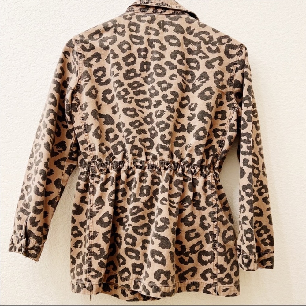 Ellison Leopard Printed Utility Jacket - image 2